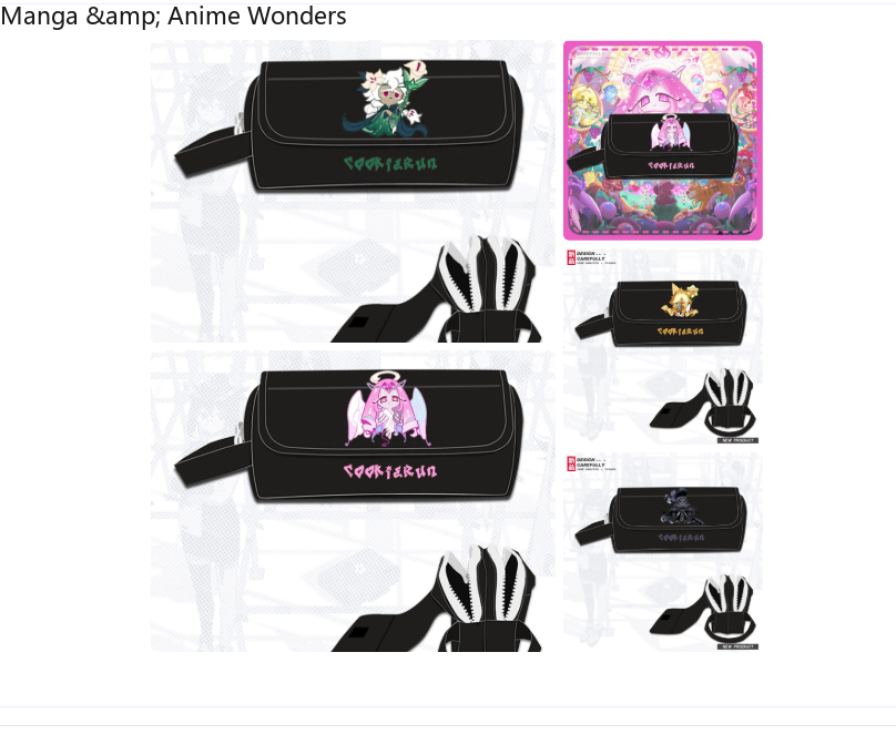 Pencil Case Large - Игровой пенал Game Cookie Run: Kingdom,
