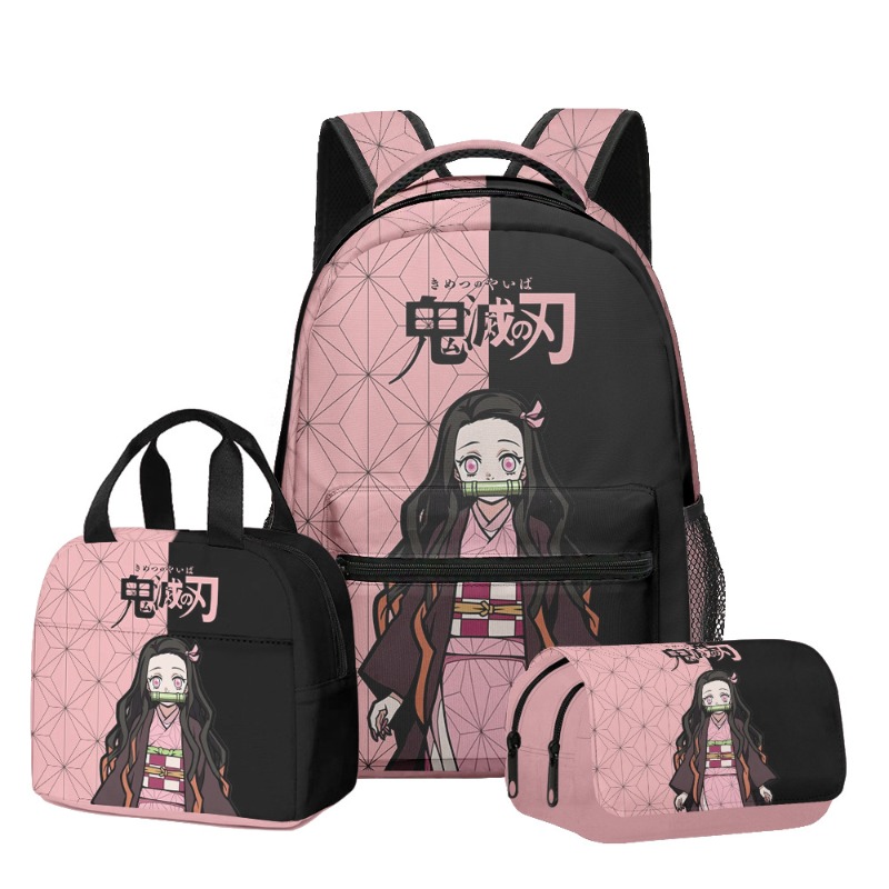 Pencil Case Large - Набор из 3 предметов: рюкзак, пенал