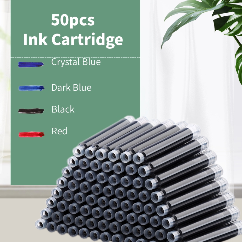 Gel Ink Pen Set - 2,6/3,4 мм одноразовая авторучка, чернильный картридж,