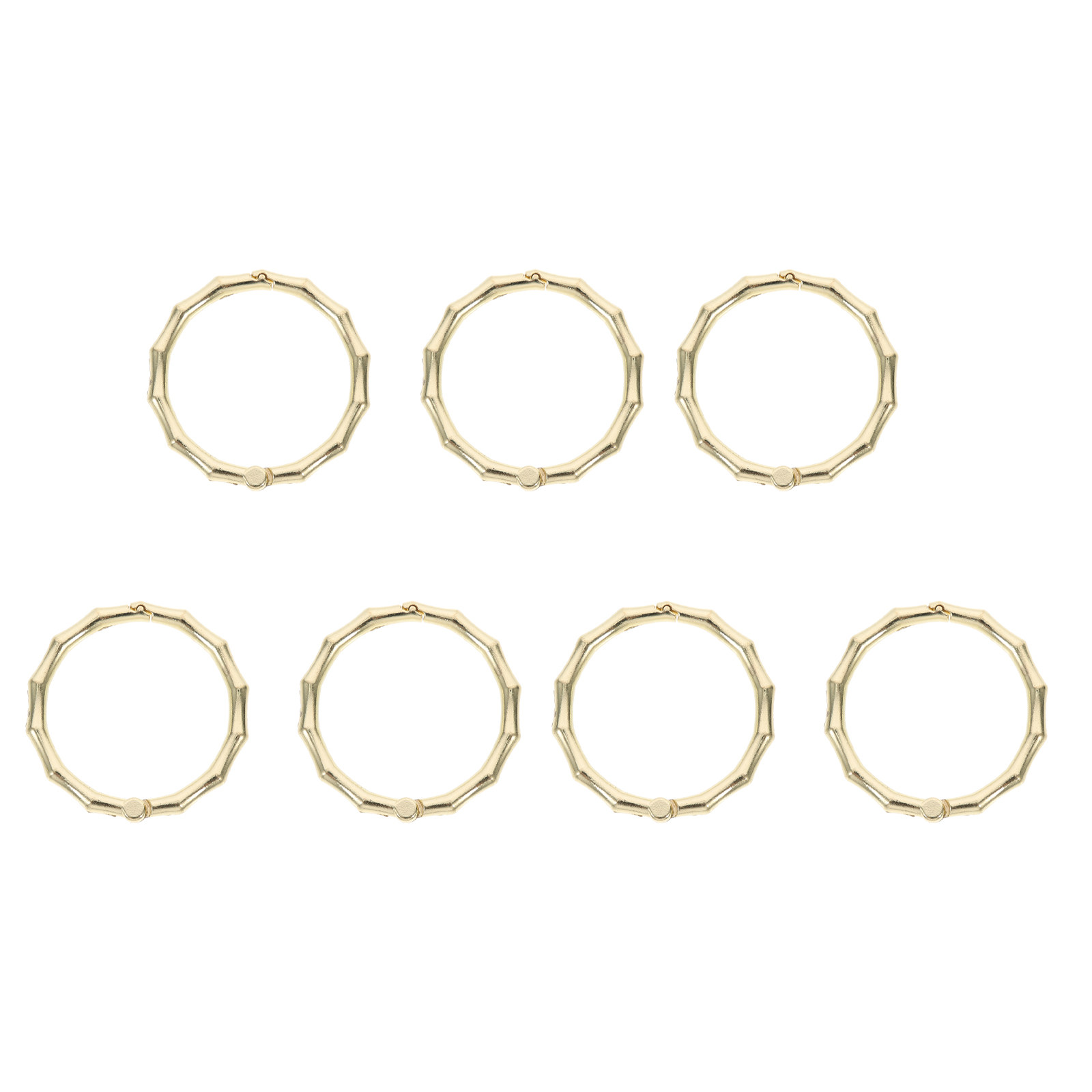 Art Sketchbook Ring - Набор из 7 металлических колец для