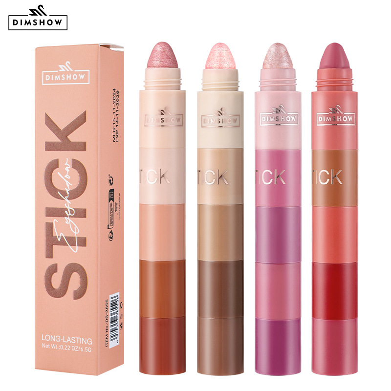 Highlighter Set Pastel - Многофункциональный карандаш для век 5-в-1: хайлайтер,