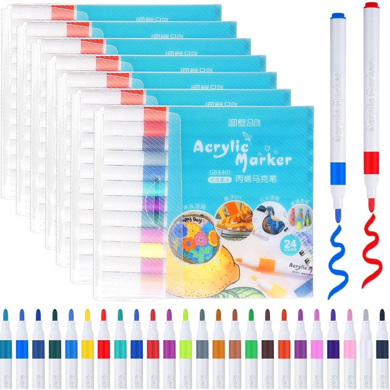 Highlighter Set Pastel - Набор акриловых маркеров (12/24/36 цветов) со