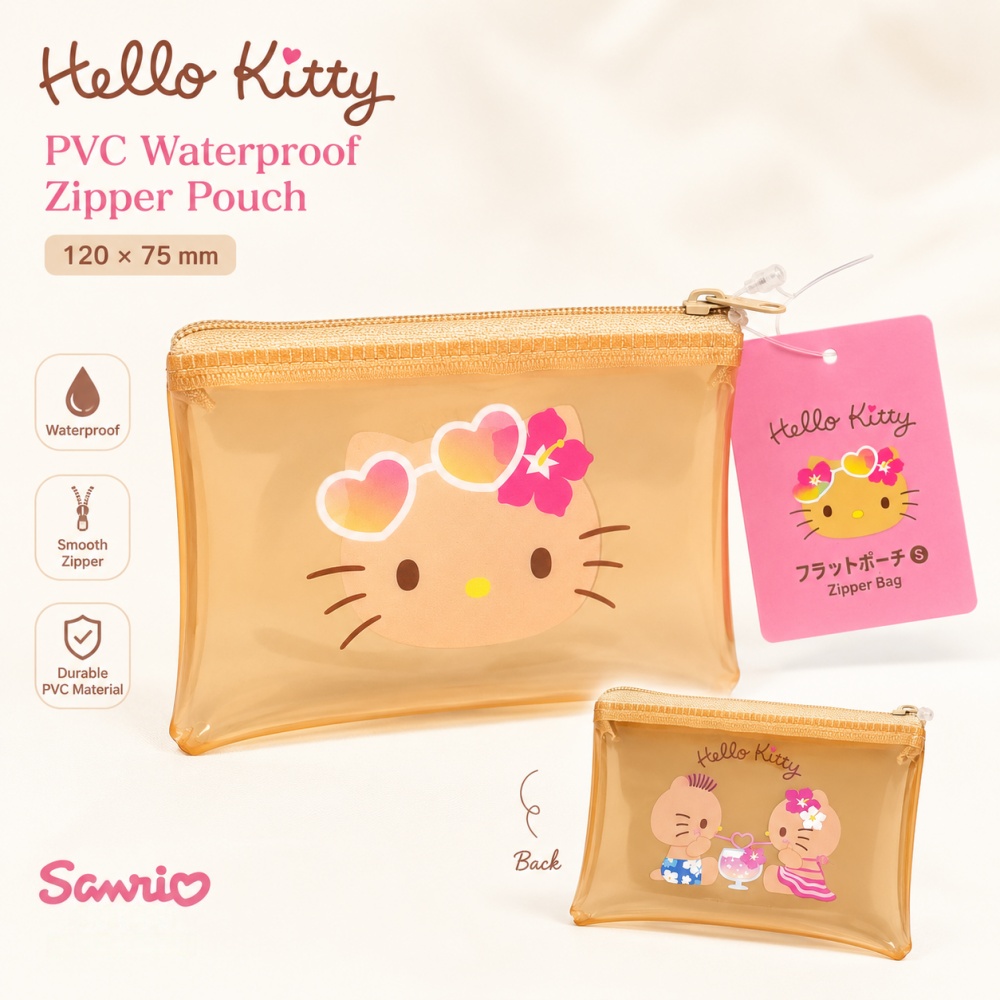 Tan Stationery & Office Supply - Оригинальный водонепроницаемый кошелек-монетница Sanrio Hello Kitty
