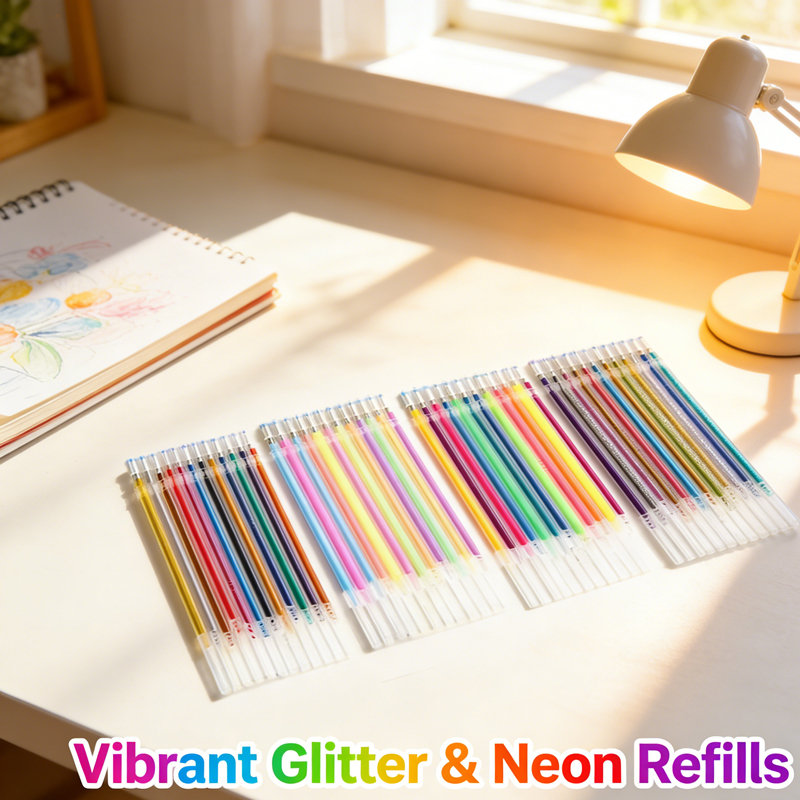 Gel Ink Pen Set - Набор гелевых стержней для ручек с