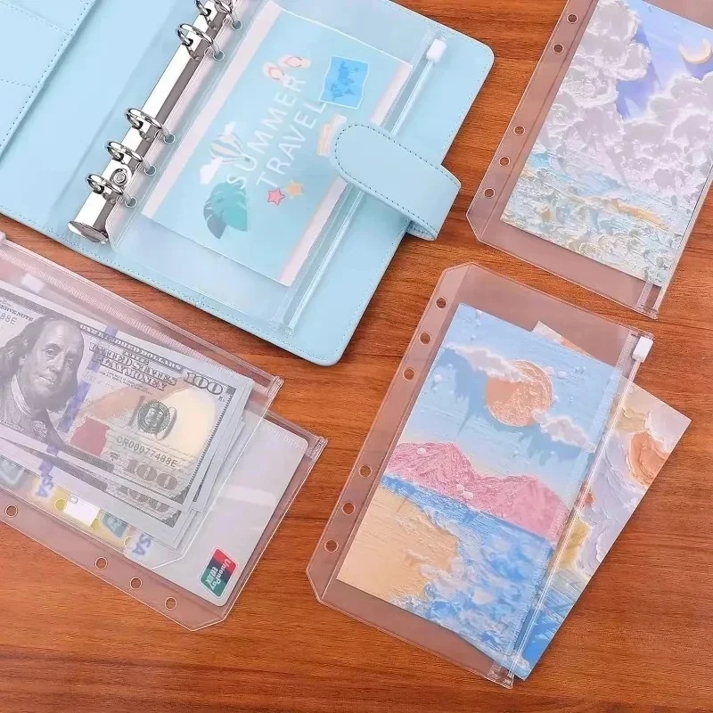 Planner Weekly Budget - 6/12/18 шт. Водонепроницаемые ПВХ-конверты-карманы на молнии