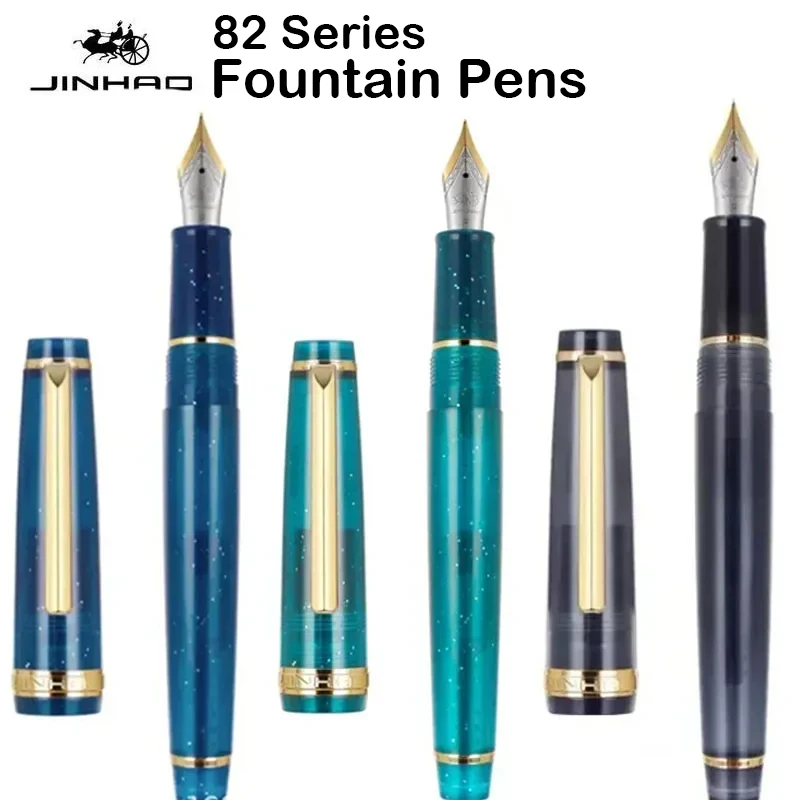 Office Stationery Supply Business - Перьевая ручка Jinhao 82, роскошная прозрачная