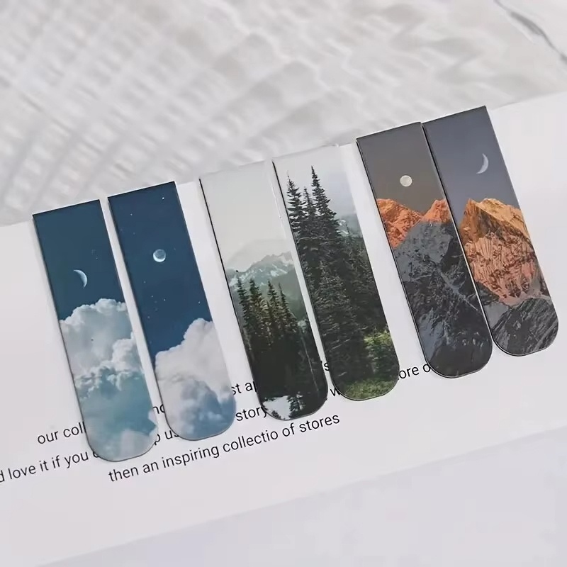 Paperclip Magnetic Set - 2 шт./компл. магнитных закладок с изображением