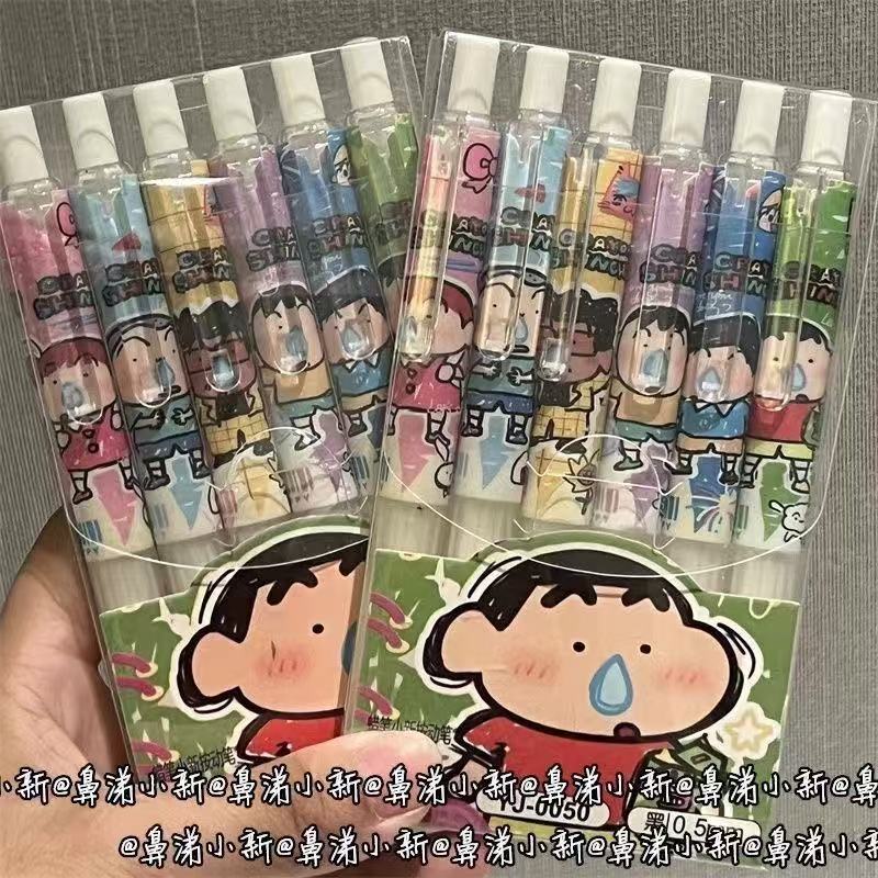 Gel Ink Pen Set - Набор из 6 гелевых ручек Crayon