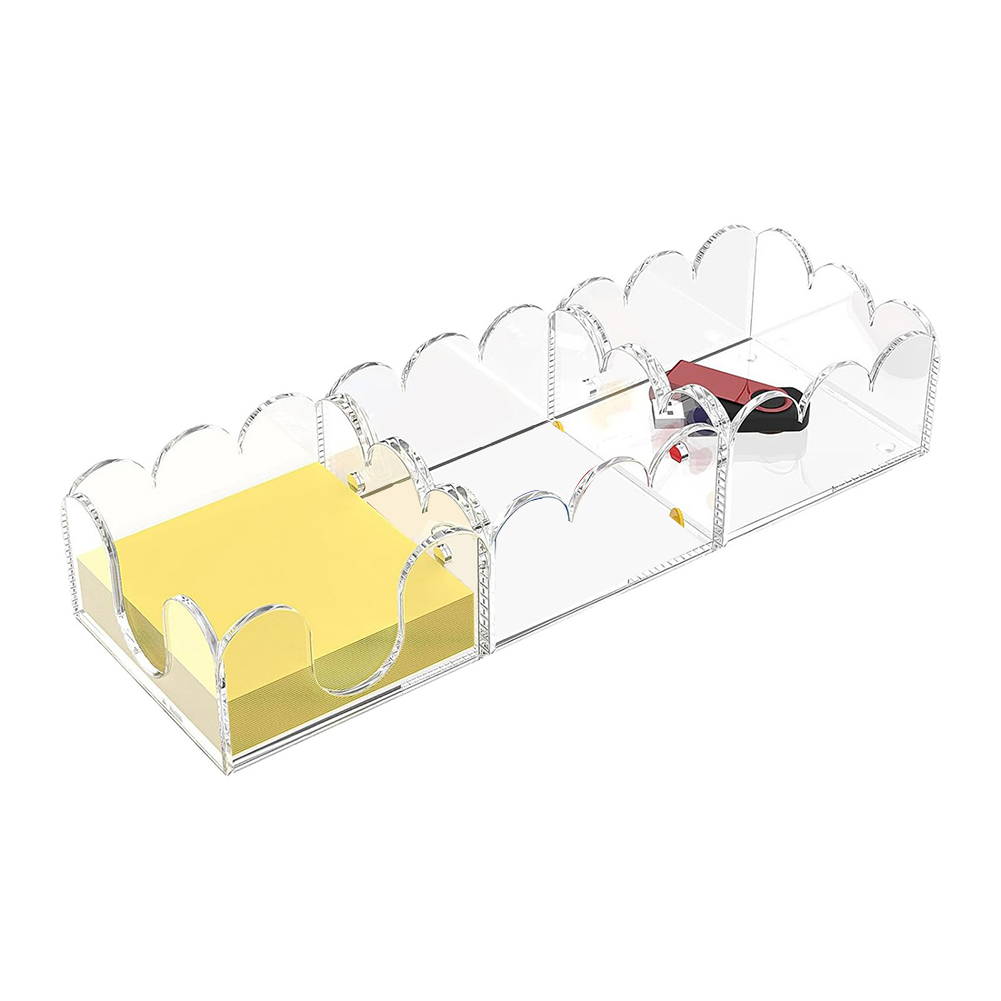 Paperclip Magnetic Set - Магнитный акриловый держатель для заметок 3-в-1: