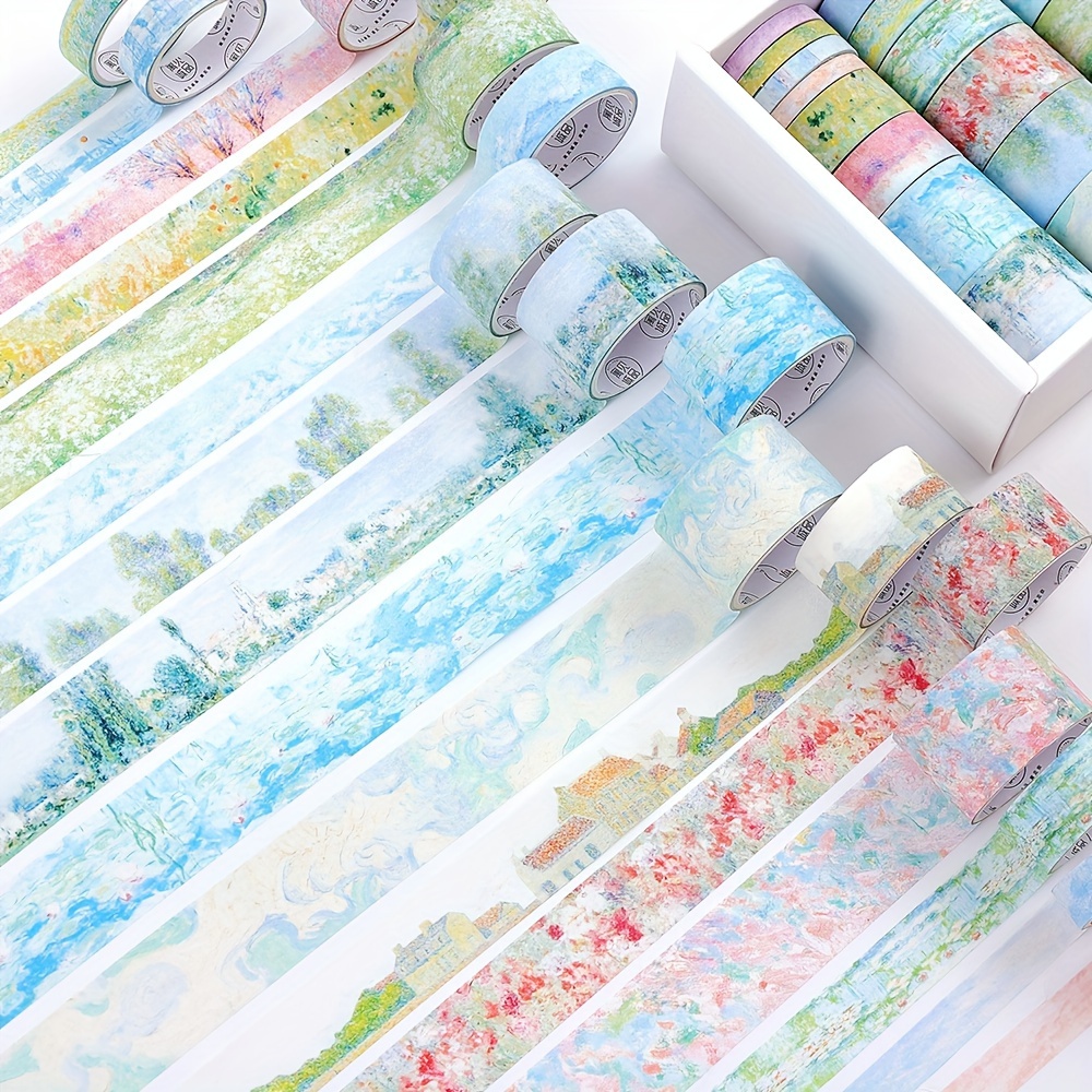 Washi Tape Set - 20 рулонов винтажных садовых лент Васи,