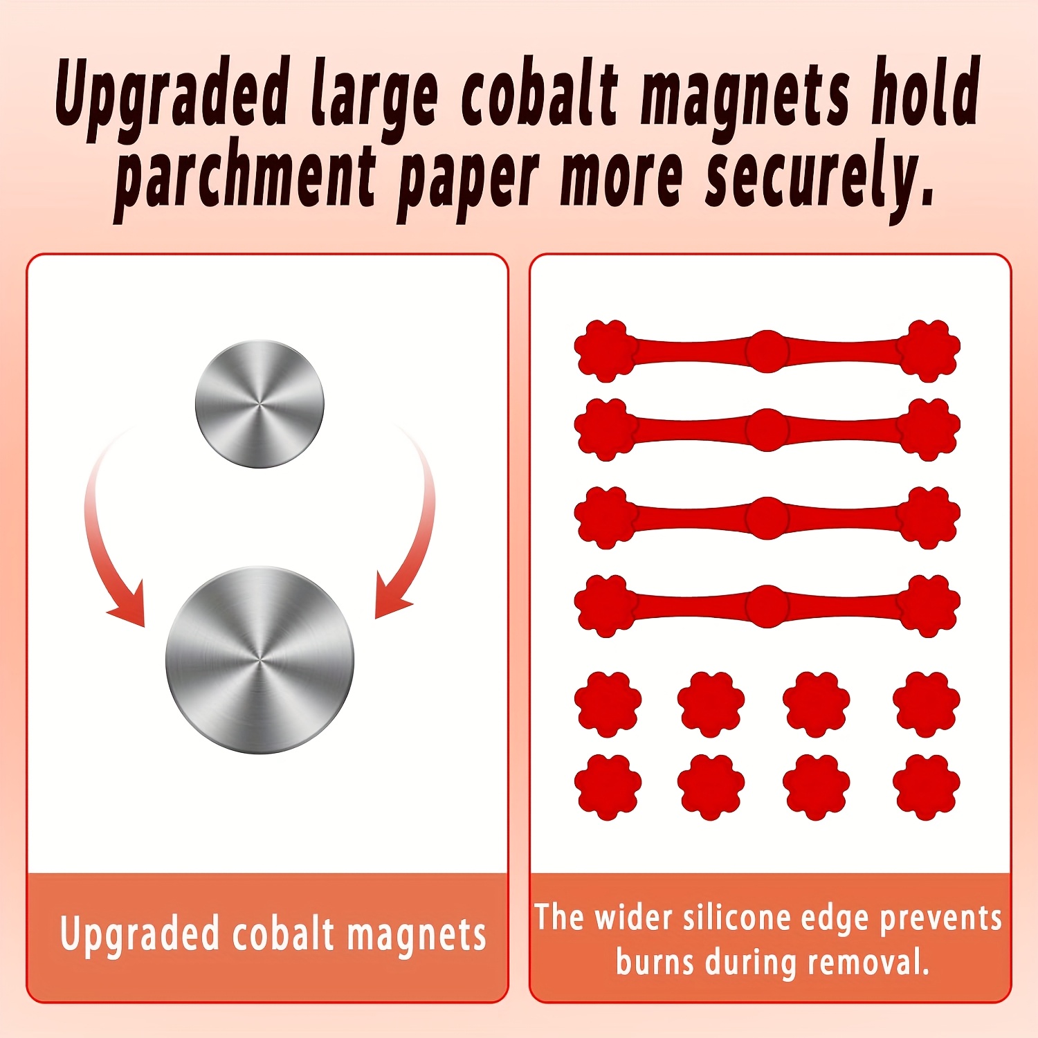 Силиконовая пряжка с магнитом  – обзор и цена Paperclip Magnetic Set