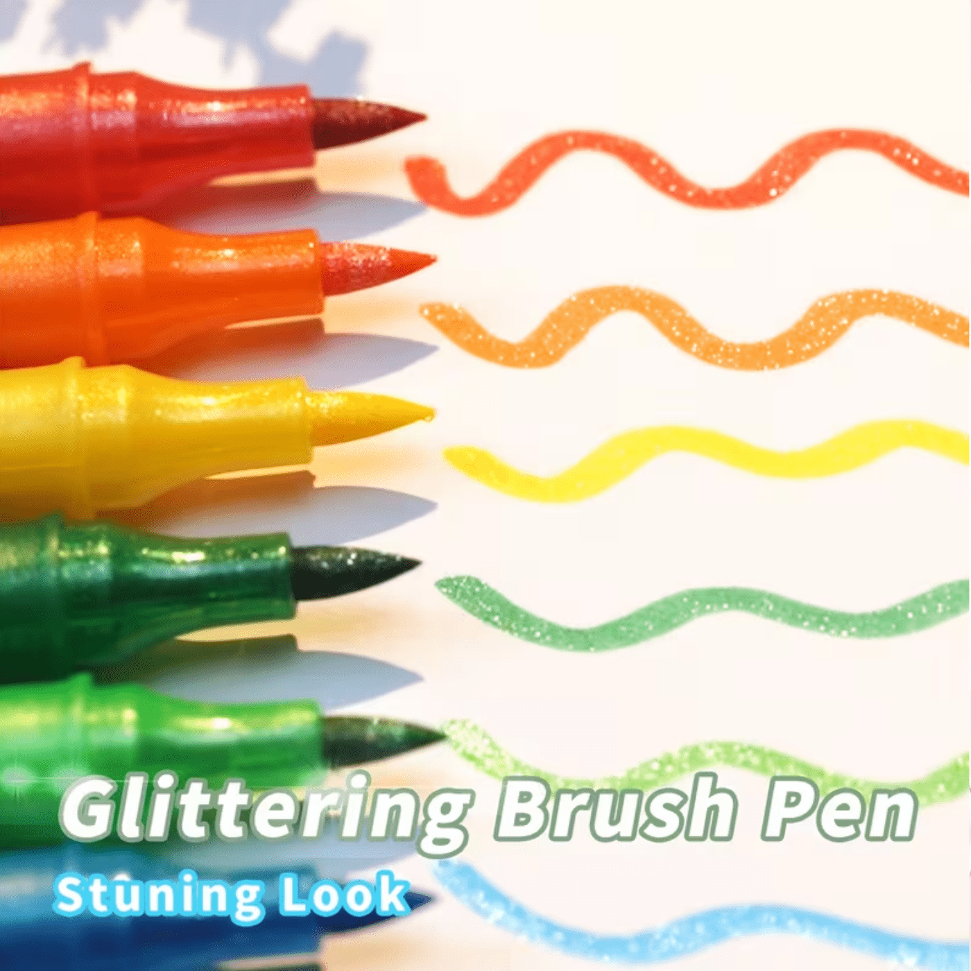 Двусторонние блестящие ручки с – обзор и цена Gel Ink Pen Set