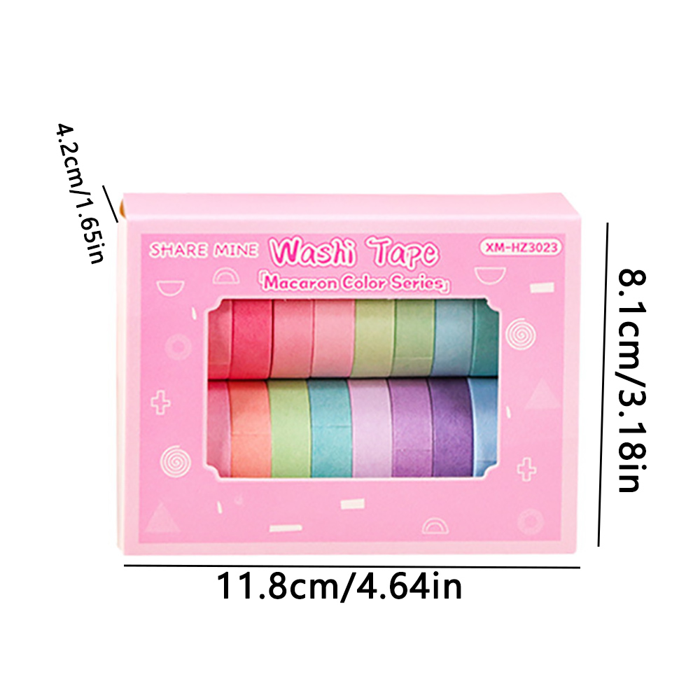 Набор из 20 рулонов клейкой ле – обзор и цена Washi Tape Set