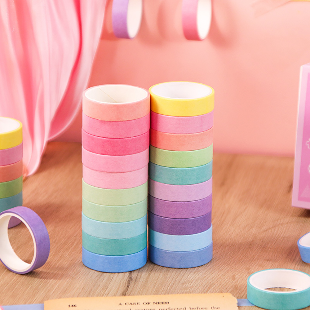 Набор из 20 рулонов клейкой ле – обзор и цена Washi Tape Set
