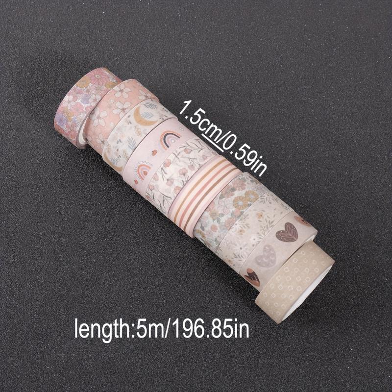 Набор из 10 рулонов декоративн – обзор и цена Washi Tape Set