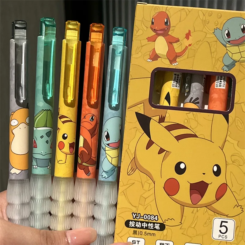 5 шт., набор гелевых ручек Пик – обзор и цена Gel Ink Pen Set