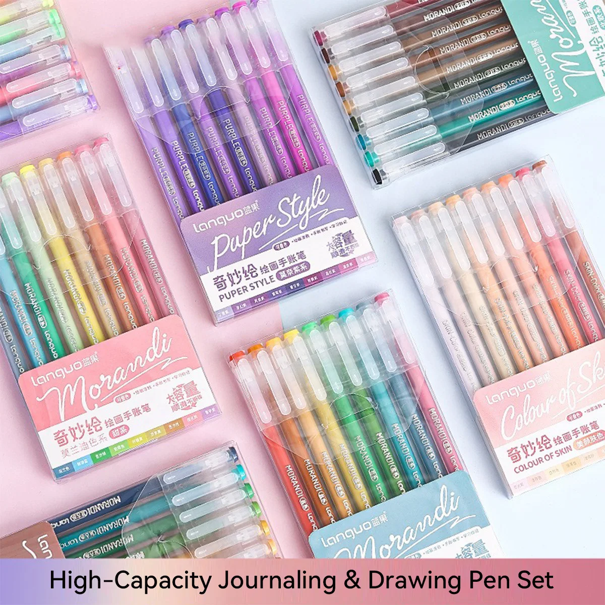 Набор из 9 шт. Morandi, цветна – обзор и цена Gel Ink Pen Set
