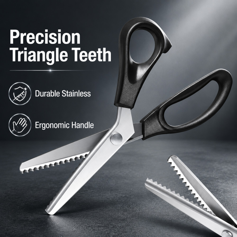 Ножницы зигзаг из нержавеющей  – обзор и цена Scissors Stainless Craft