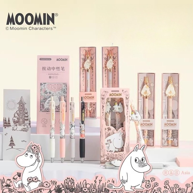 Гелевые ручки Moomin Cute Retr – обзор и цена Stationery Warehouse