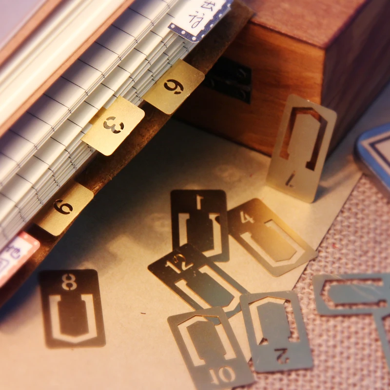 12 шт./партия, винтажные медны – обзор и цена Stationery And Office Supply Stores