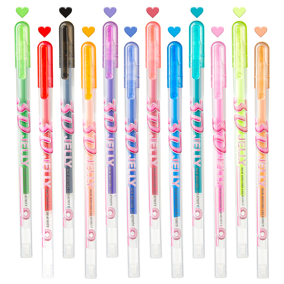 Набор 3D-желейных гелевых руче – обзор и цена Gel Ink Pen Set