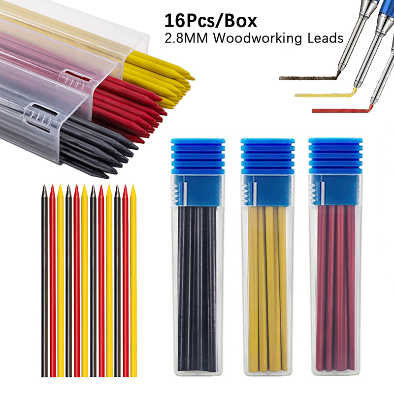 16 шт./кор. 2,8 мм 2B твердый  – обзор и цена Mechanical Pencil Lead