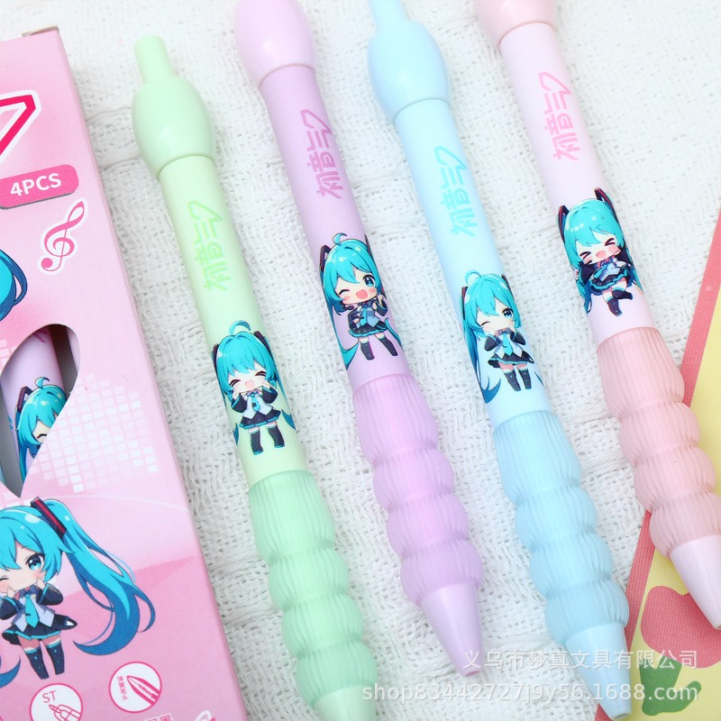 Гелевая ручка Kawaii Hatsune M – обзор и цена Gel Ink Pen Set