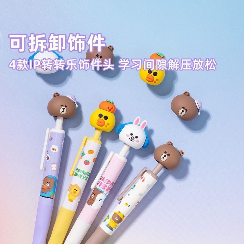 Новая гелевая ручка LINE FRIEN – обзор и цена Stationery Warehouse