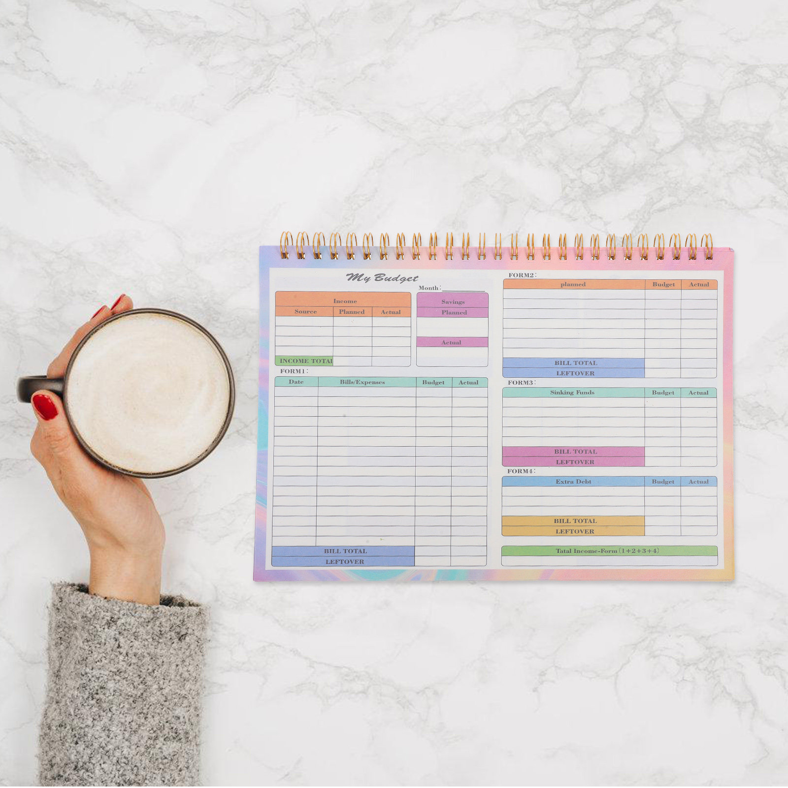 Ежедневная/еженедельная финанс – обзор и цена Planner Weekly Budget