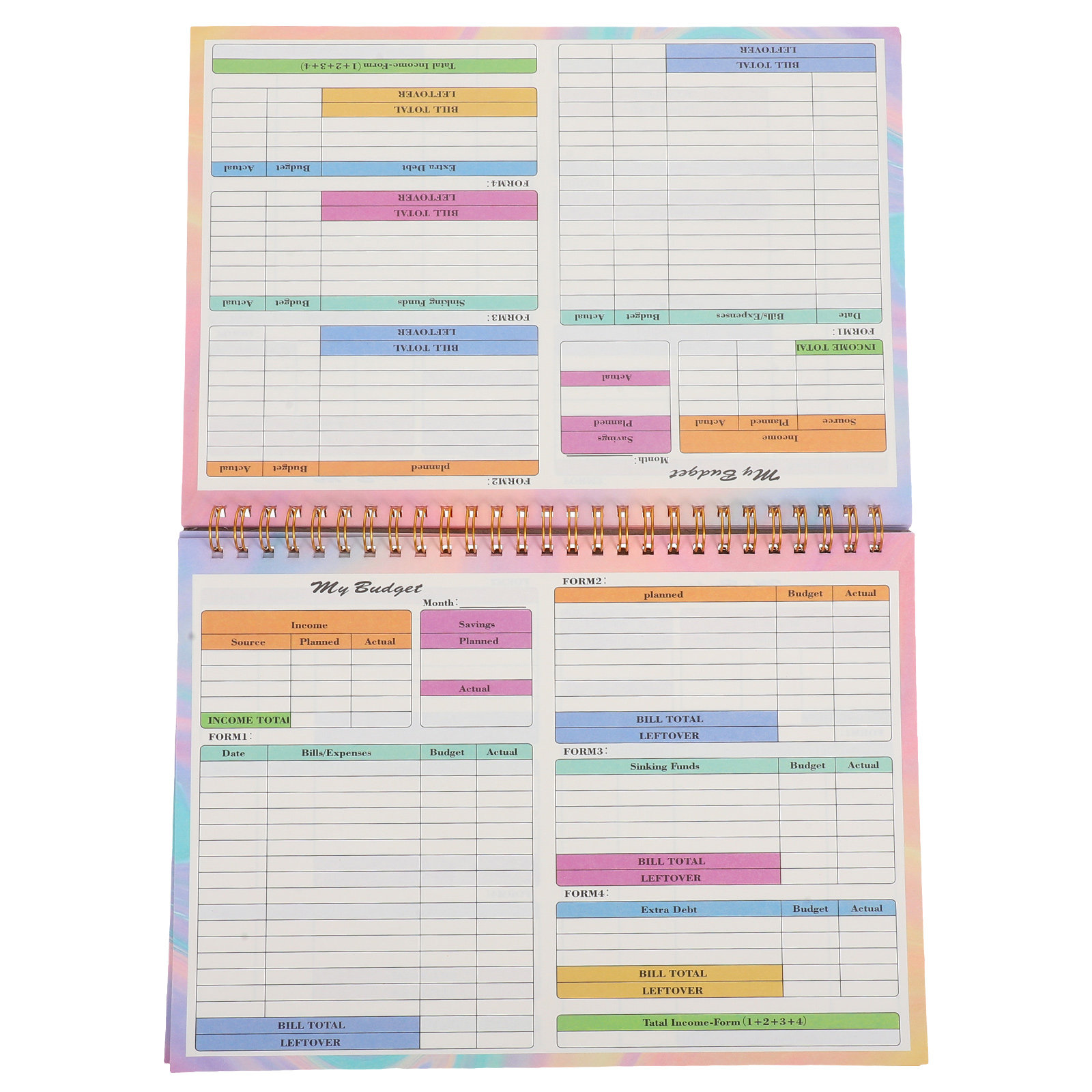 Ежедневная/еженедельная финанс – обзор и цена Planner Weekly Budget
