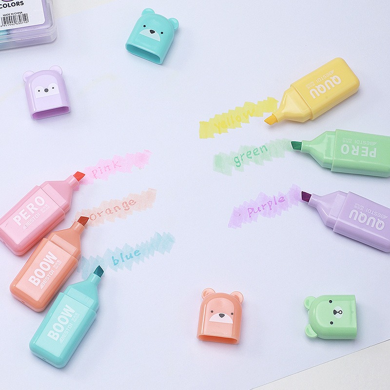Набор маркеров-выделителей Kaw – обзор и цена Highlighter Set Pastel