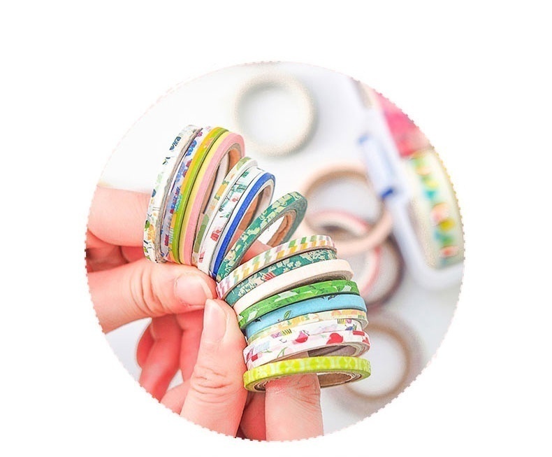 20/50 рулонов, Золотая фольга, – обзор и цена Washi Tape Set