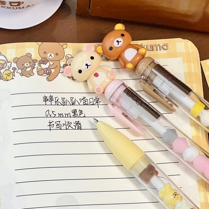 Гелевая ручка Rilakkuma с буси – обзор и цена Stationery Warehouse