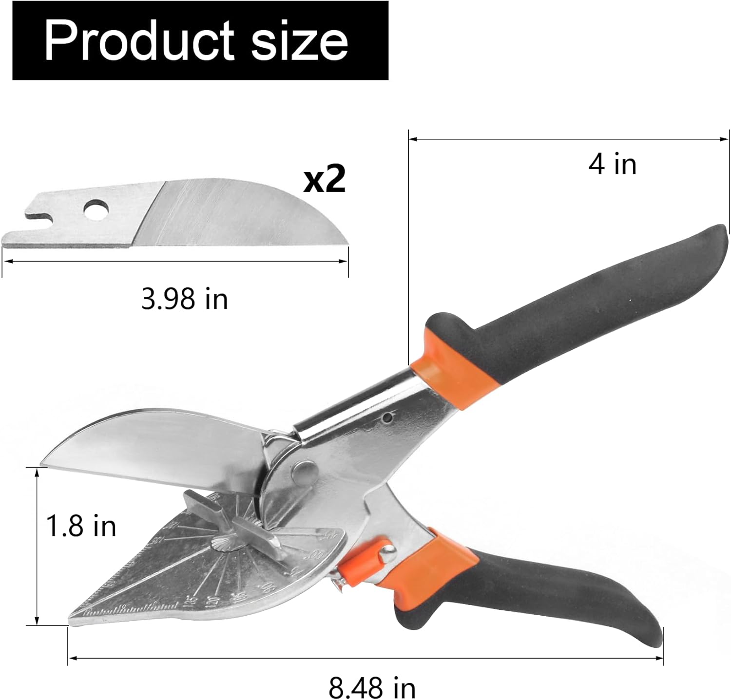 Регулируемые угловые ножницы 4 – обзор и цена Scissors Stainless Craft