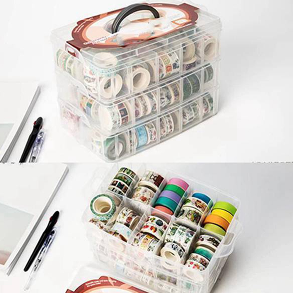 Прозрачный органайзер для скот – обзор и цена Washi Tape Set