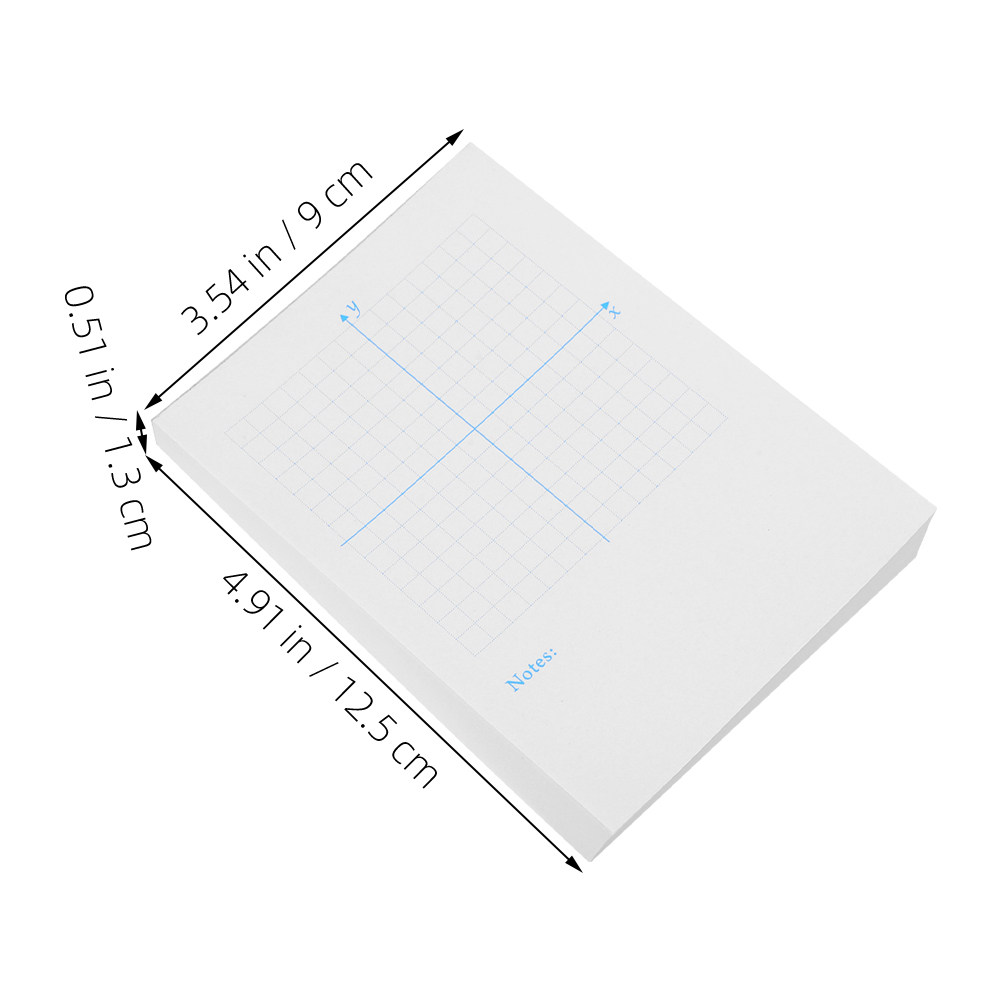 Набор из 3-х тетрадей для мате – обзор и цена Graph Paper Pad