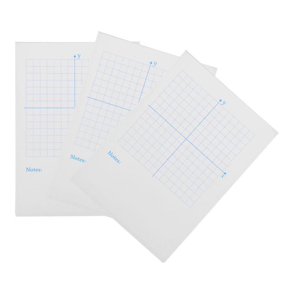 Набор из 3-х тетрадей для мате – обзор и цена Graph Paper Pad