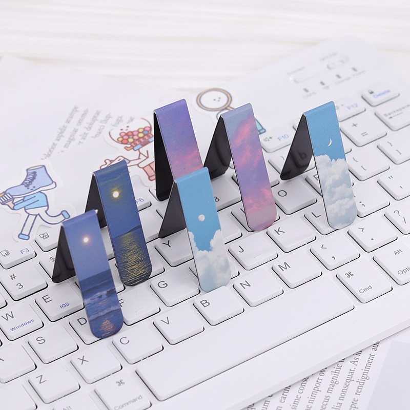 2 шт./компл. магнитных закладо – обзор и цена Paperclip Magnetic Set
