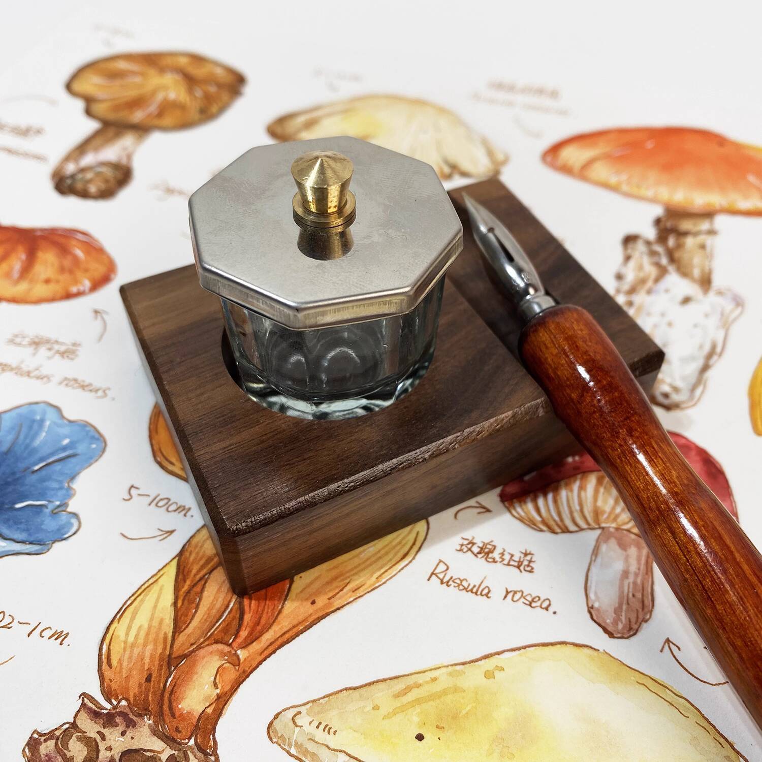 Основание для чернил Подставка – обзор и цена Calligraphy Ink Bottle