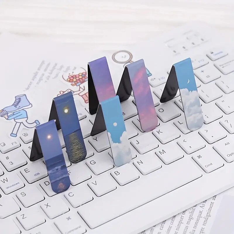 2 шт./компл., закладки с фанта – обзор и цена Paperclip Magnetic Set