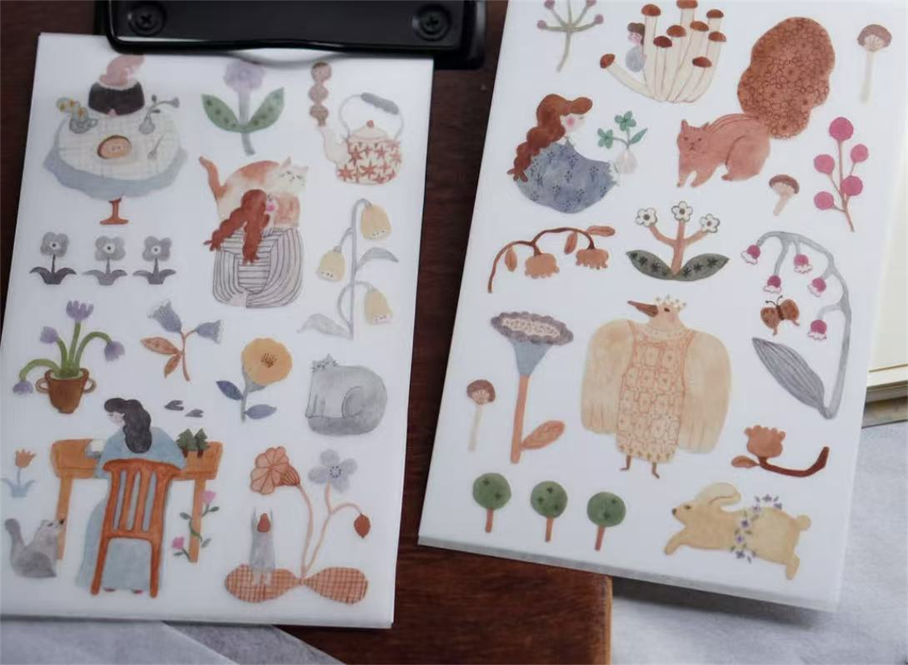1 петля плющ снег винтажная ми – обзор и цена Washi Tape Set