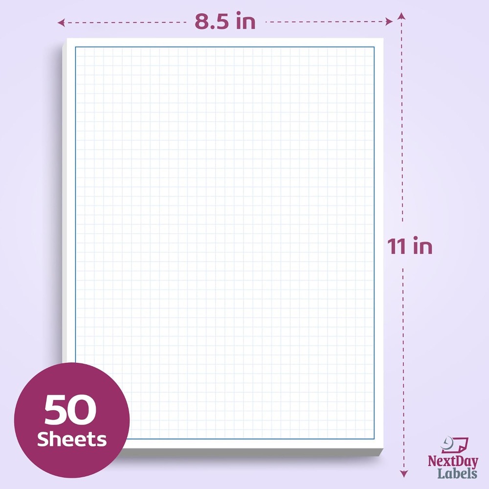 Блокнот для чертежей 8.5x11, с – обзор и цена Graph Paper Pad