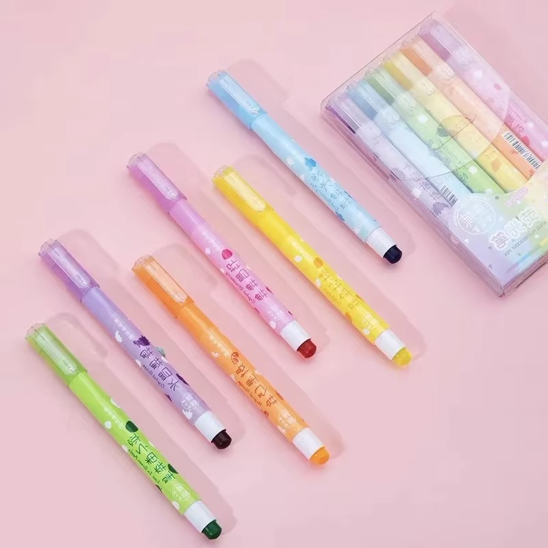 6 цветов/набор, пастельные гел – обзор и цена Highlighter Set Pastel