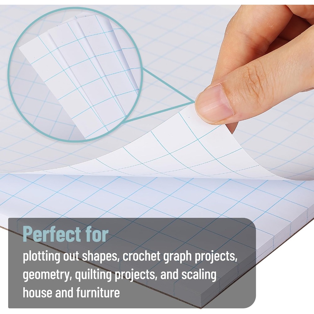 Блокнот для графиков, 8,5x11 д – обзор и цена Graph Paper Pad